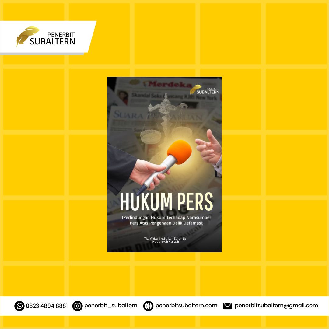 HUKUM PERS (PERLINDUNGAN NARASUMBER PERS ATAS PENGENAAN DELIK DEFAMASI